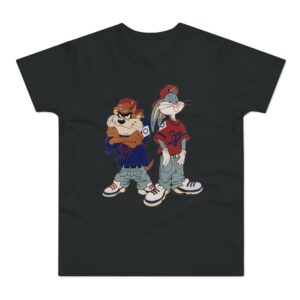 Vintage 90s Hip Hop Looney Tunes T Shirt Mens Tshirt